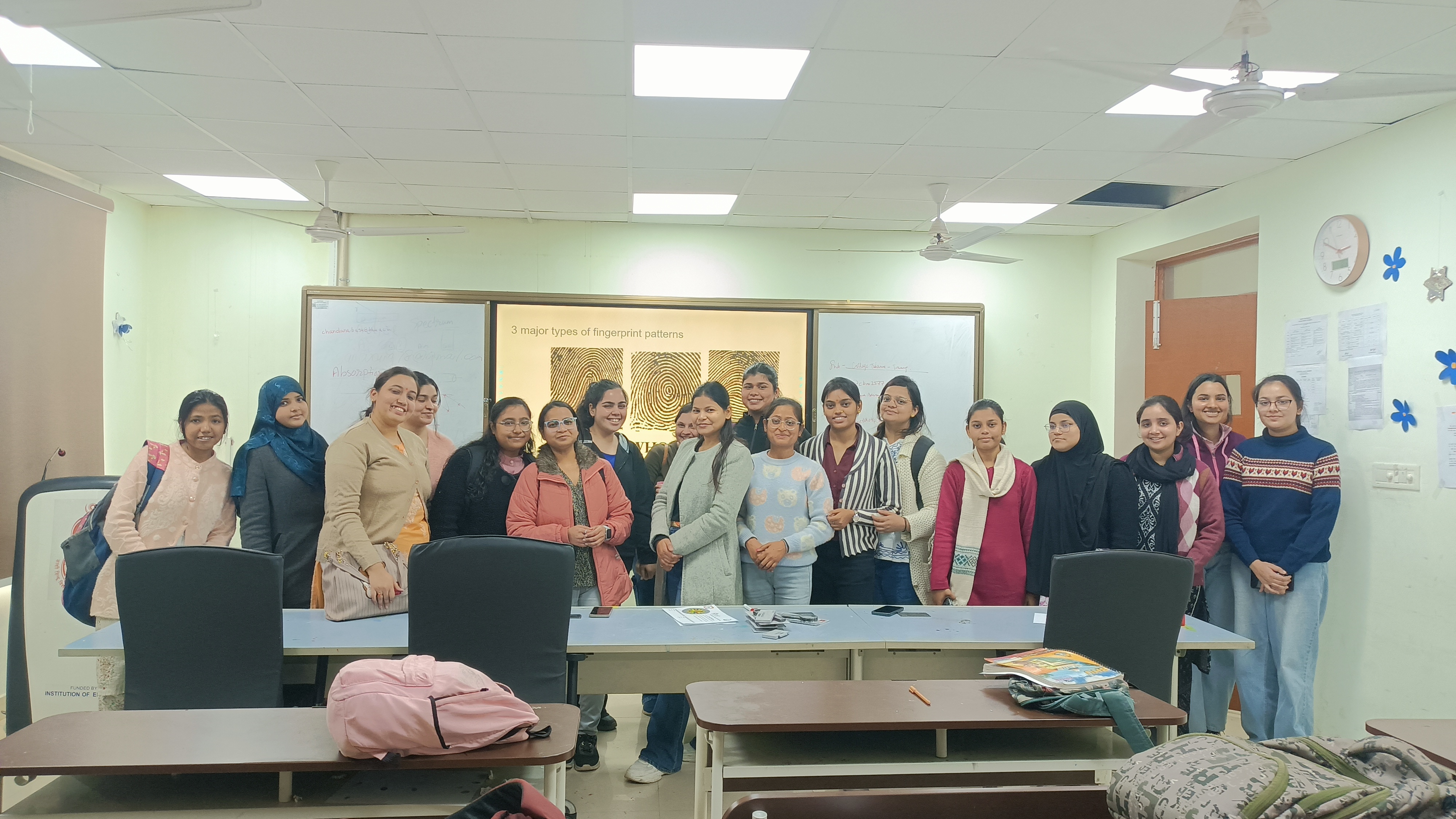 Dr. Chandana conducted a workshop on fingerprint pattern identification and “Crack the Genetic Code” for master’s students from remote areas of Varanasi at Centre for Genetic Disorders BHU on 30 Jan 2026.